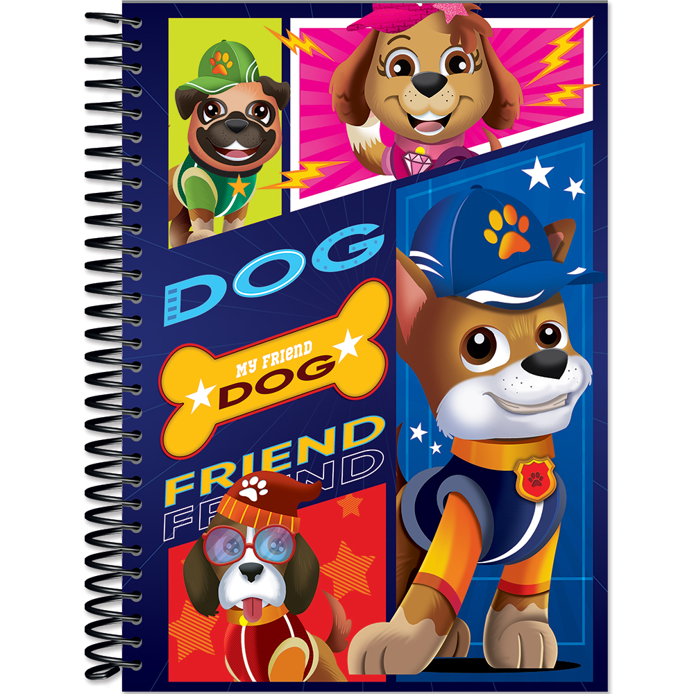 CADERNO 1/4 DOG CD - 80 FOLHAS - Imagem 4