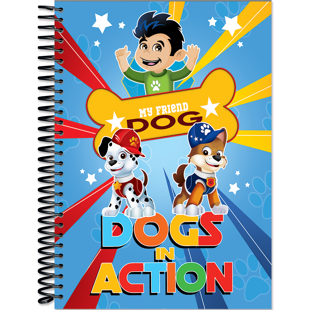 CADERNO 1/4 DOG CD - 80 FOLHAS - Imagem 2