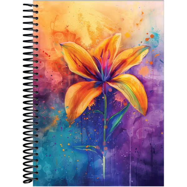 CADERNO ESPIRAL CAPA DURA UNIVERSITÁRIO 15 MATÉRIAS #TRENDIN - 240 FOLHAS