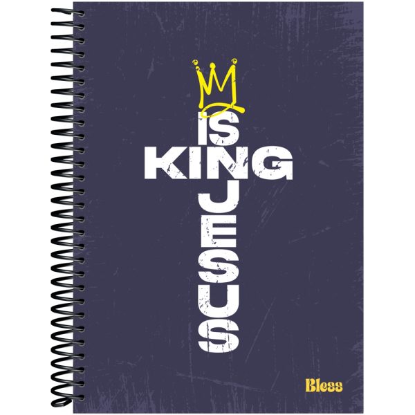 CADERNO UNIVERSITÁRIO BLESS CD - 240 FOLHAS