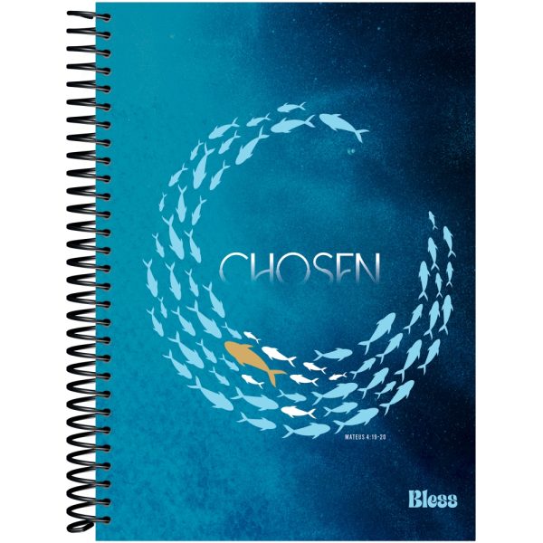 CADERNO ESPIRAL UNIVERSITÁRIO BLESS CD 20X1 - 320 FOLHAS