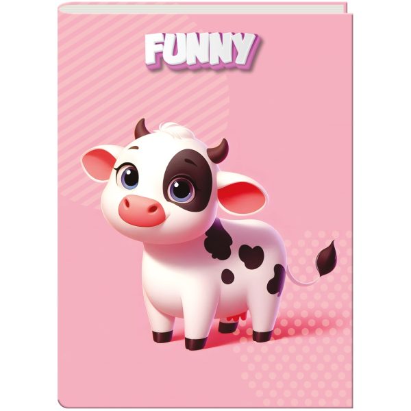 CADERNO BROCHURA  UNIVERSITÁRIO FUNNY CD - 80 FOLHAS