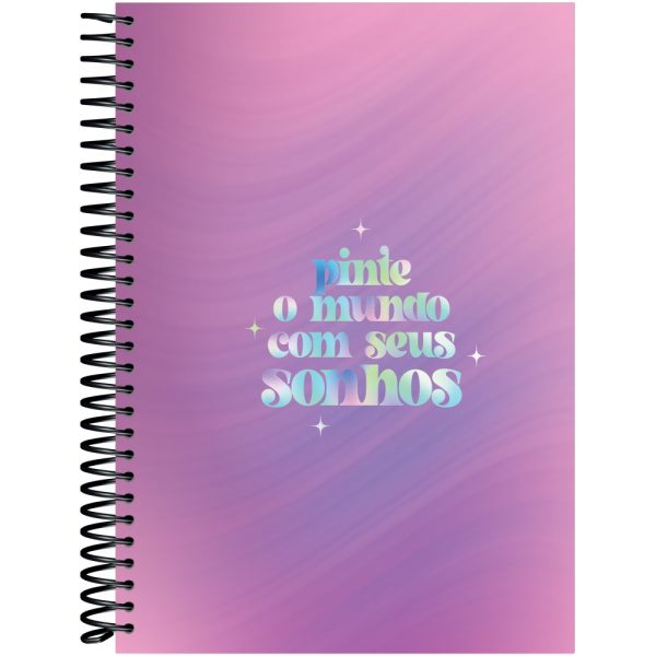 CADERNO ESPIRAL CAPA DURA UNIVERSITÁRIO 15 MATÉRIAS AWESOME - 240 FOLHAS