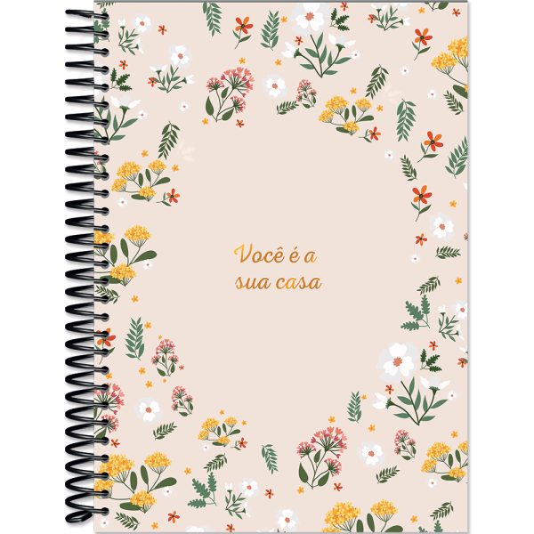 CADERNO ESPIRAL CAPA DURA UNIVERSITÁRIO 10 MATÉRIAS NOTES - 160 FOLHAS