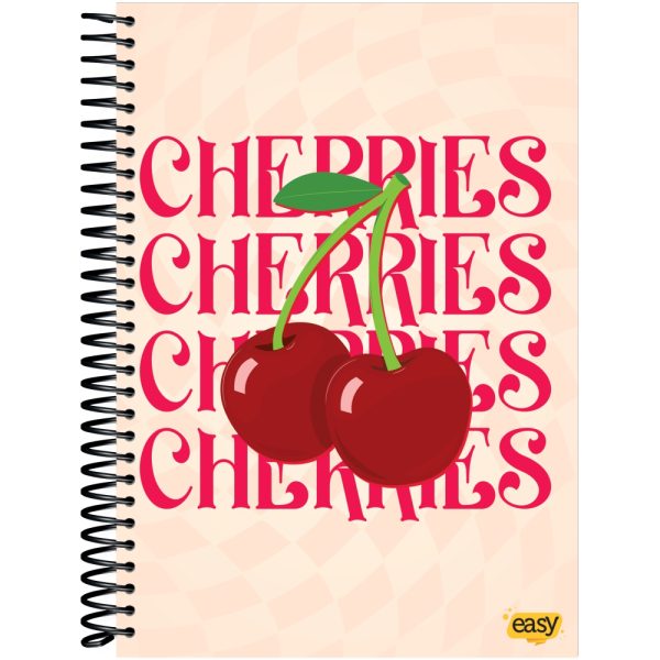 CADERNO ESPIRAL CAPA DURA UNIVERSITÁRIO 10 MATÉRIA EASY 200 FOLHAS