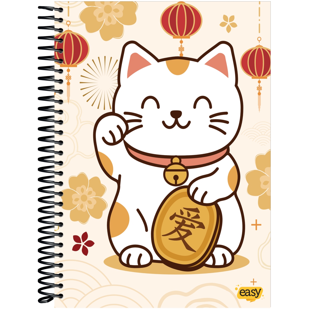 CADERNO ESPIRAL CAPA DURA UNIVERSITÁRIO 12 MATÉRIA EASY 240 FOLHAS - Imagem 4