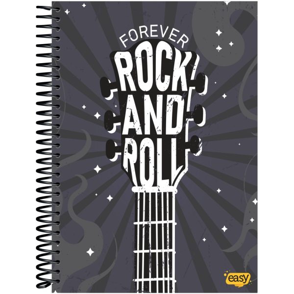 CADERNO ESPIRAL CAPA DURA UNIVERSITÁRIO 15 MATÉRIA EASY 300 FOLHAS