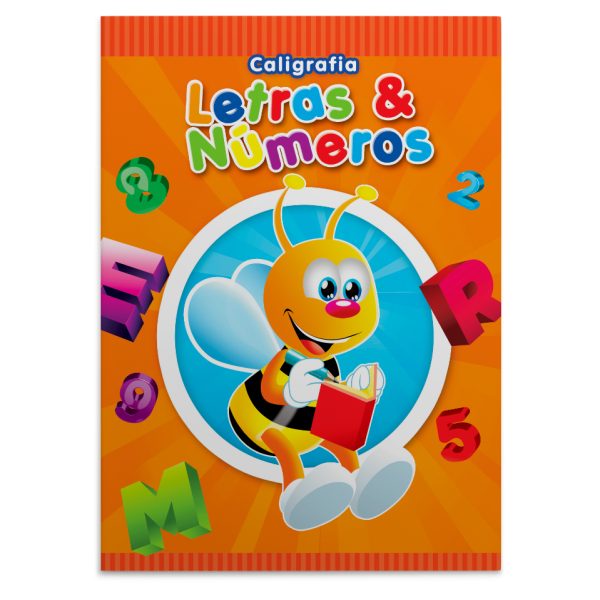 LIVRO EU AMO CALIGRAFIA LETRAS E NUMEROS