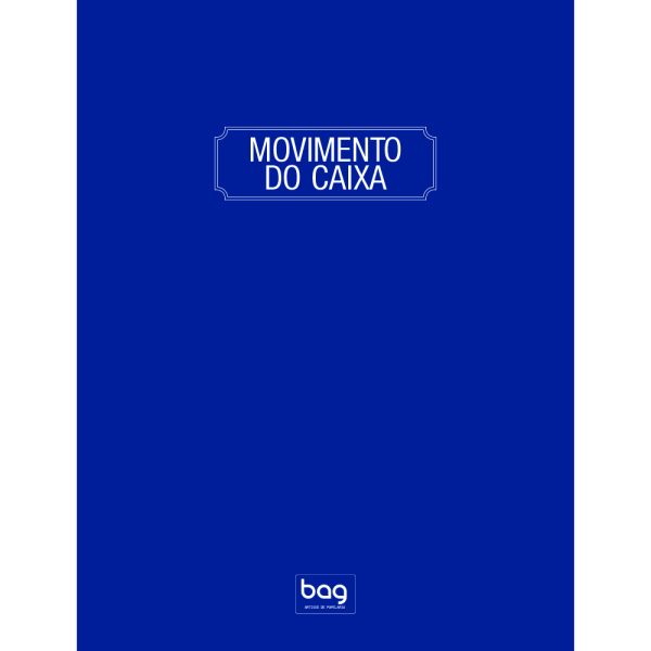 LIVRO CAIXA CAPA FLEXÍVEL GRANDE 100FLS