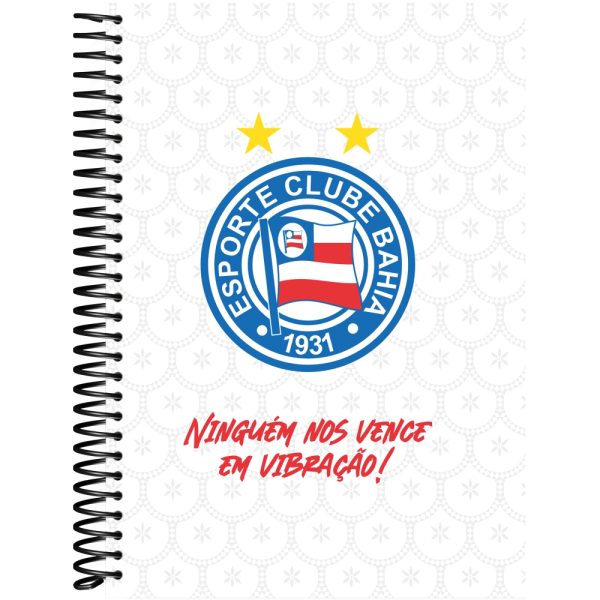 AGENDA ECBAHIA CAPA DURA ESPIRAL DIÁRIA – 160 FOLHAS