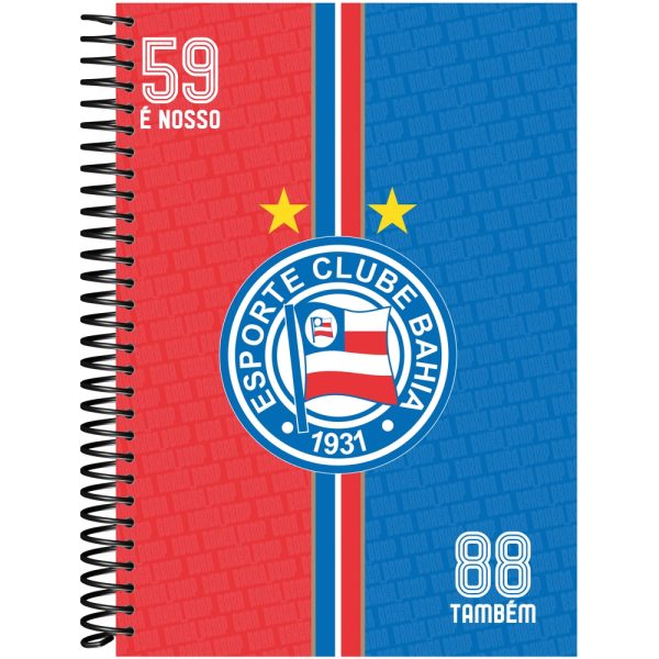 CADERNO ESPIRAL UNIV. ECBAHIA  CAPA DURA – 240 FOLHAS