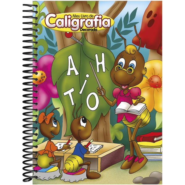 LIVRO MINHA CALIGRAFIA DECORADA