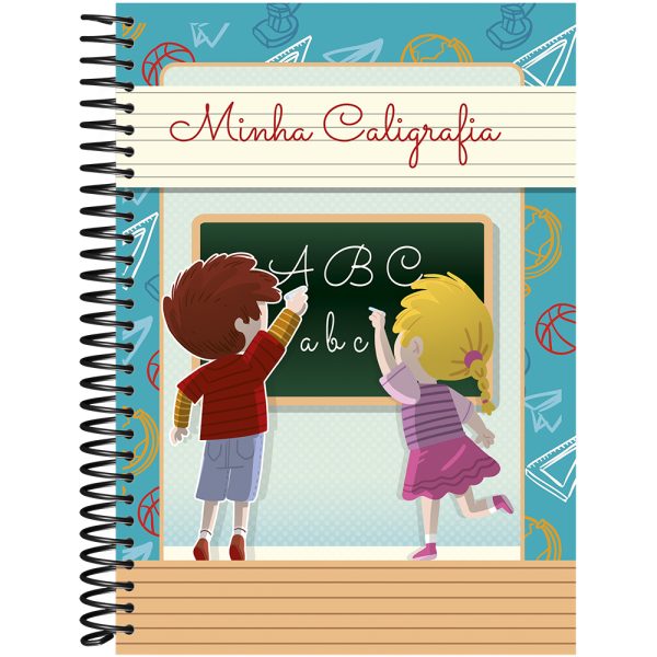 CALIGRAFIA CAPA DURA - PAUTA DUPLA