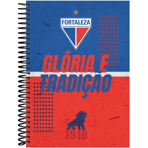 CADERNO FORTALEZA ESPIRAL UNIV. CAPA DURA – 160 FOLHAS