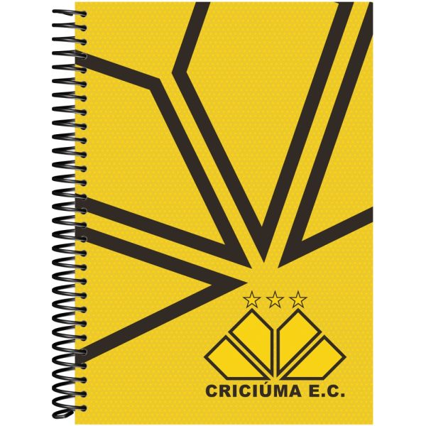 CADERNO ESPIRAL CRICIÚMA UNIV.  CAPA DURA – 240 FOLHAS