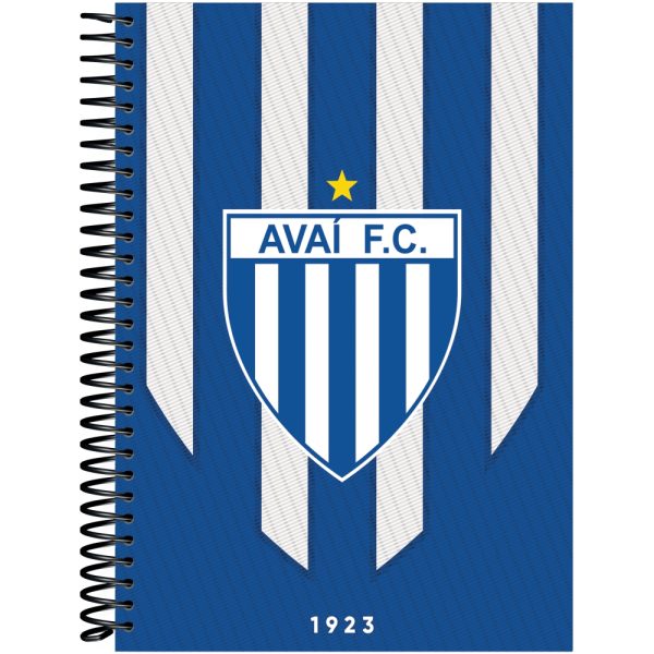 AGENDA ESPIRAL AVAÍ PERMANENTE – 168 FOLHAS