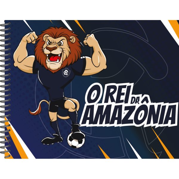 CADERNO DE DESENHO REMO CAPA DURA – 80 FOLHAS