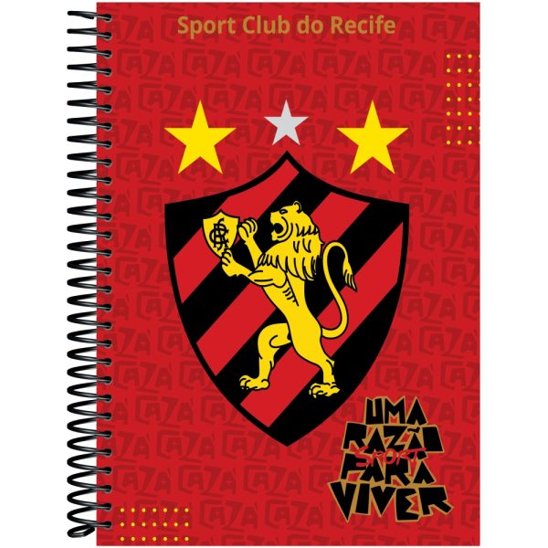 CADERNO ESPIRAL SPORT UNIV.  CAPA DURA – 240 FOLHAS