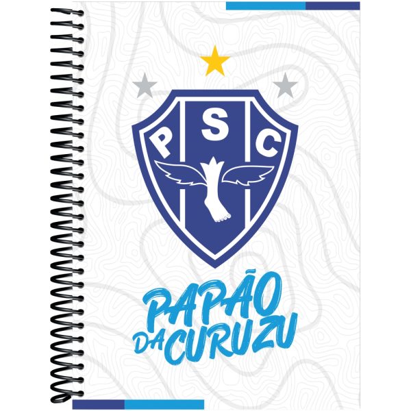 CADERNO ESPIRAL PAYSANDU UNIV. CAPA DURA – 160 FOLHAS