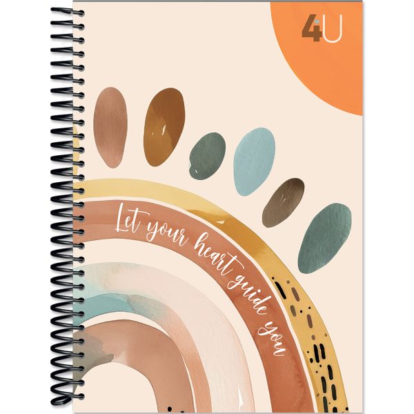 CADERNO UNIVERSITÁRIO 4U CD - 160 FOLHAS