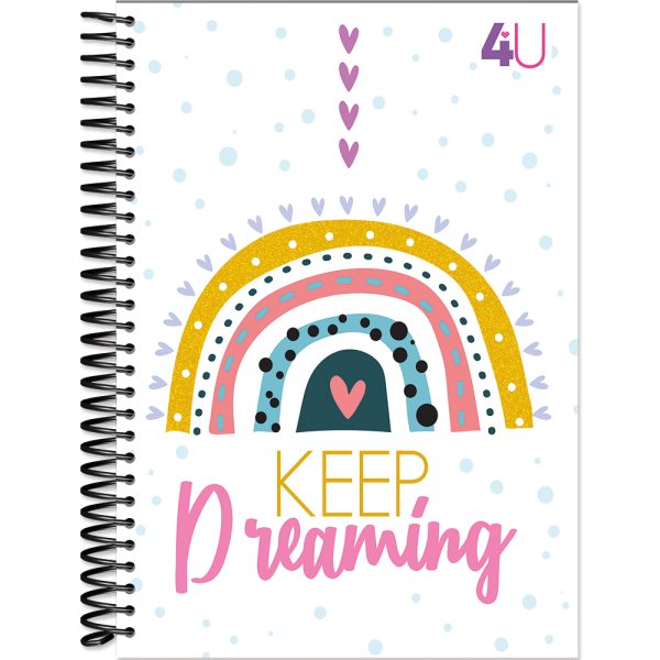 CADERNO UNIVERSITÁRIO 4U CD -240 FOLHAS