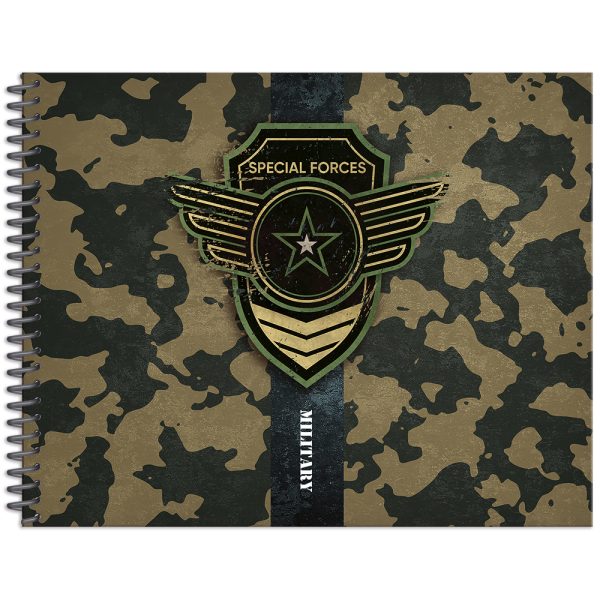 DESENHO COMMANDER CAPA DURA - 80 FOLHAS