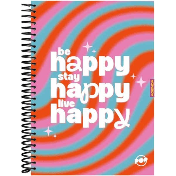 AGENDA POP GIRL CAPA DURA ESPIRAL PERMANENTE – 168 FOLHAS