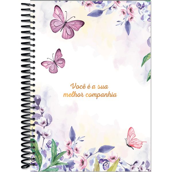 CADERNETA ESPIRAL CUTE LIFE 1/8 CAPA DURA – 80 FOLHAS