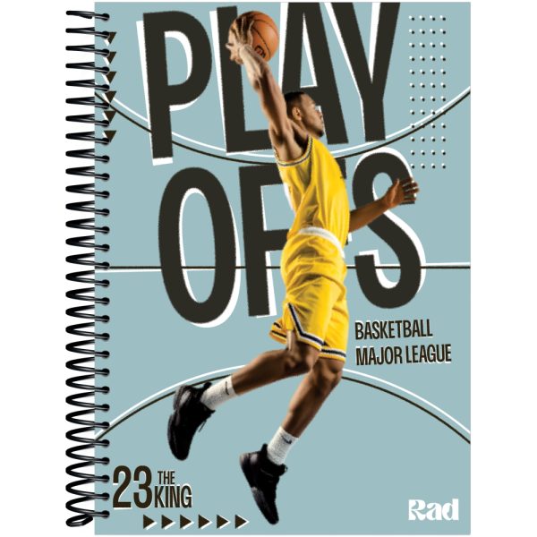 CADERNO ESPIRAL UNIVERSITÁRIO RAD MAN CD 15X1 - 180 FOLHAS