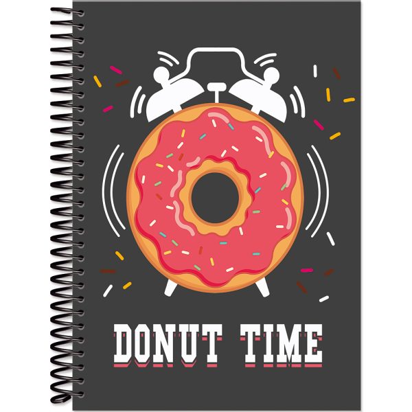 CADERNO ESPIRAL UNIV. SWEET CAPA DURA - 240 FOLHAS