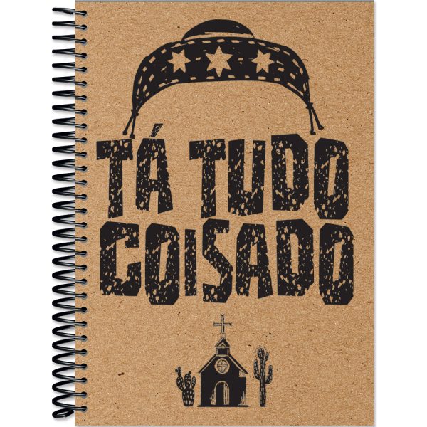 CADERNO ESPIRAL UNIV. MADE CAPA DURA - 240 FOLHAS