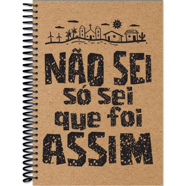 CADERNO ESPIRAL UNIV. MADE CAPA DURA - 160 FOLHAS