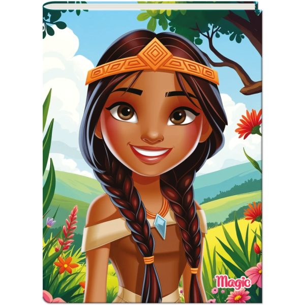 CADERNO BROCHURA UNIV.MAGIC CAPA DURA – 80 FOLHAS