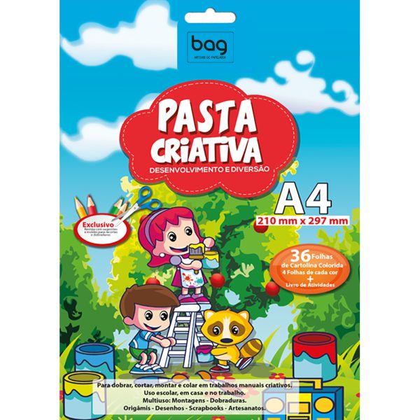 PASTA CRIATIVA - 36 FOLHAS
