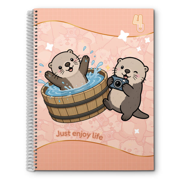 CADERNO UNIVERSITÁRIO 4U CD -320 FOLHAS
