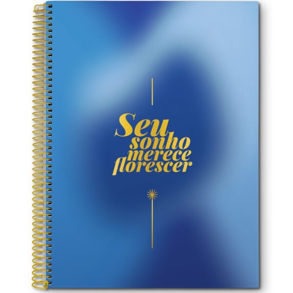 CADERNO ESPIRAL AWESOME UNIV.  CAPA DURA – 320 FOLHAS