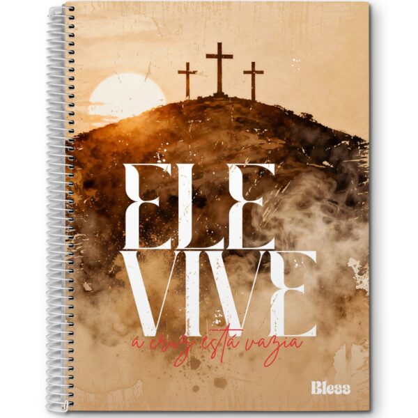 CADERNO UNIVERSITÁRIO BLESS CD - 160 FOLHAS