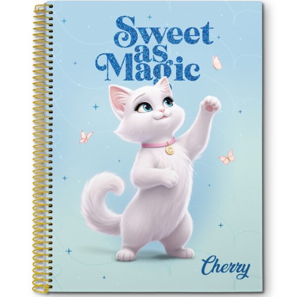 CADERNO UNIVERSITÁRIO CHERRY CD - 80 FOLHAS