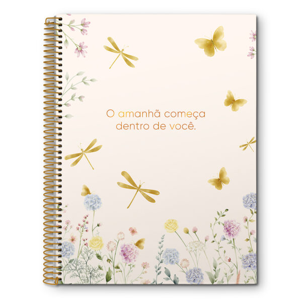 CADERNO ESPIRAL CAPA DURA UNIV 10x1 CUTE LIFE - 160 FOLHAS