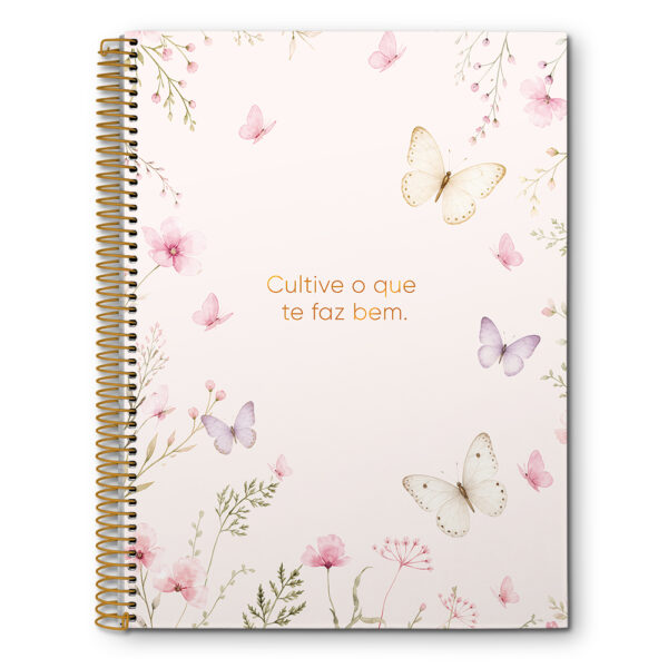 CADERNO ESPIRAL CAPA DURA UNIV 15X1 CUTE LIFE - 240 FOLHAS