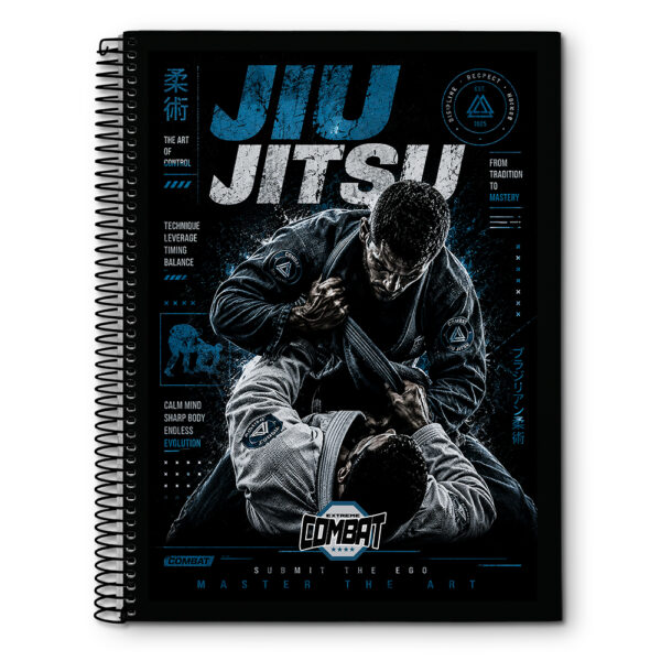 CADERNO ESPIRAL EXTREME COMBAT UNIV.  CD – 320 FOLHAS