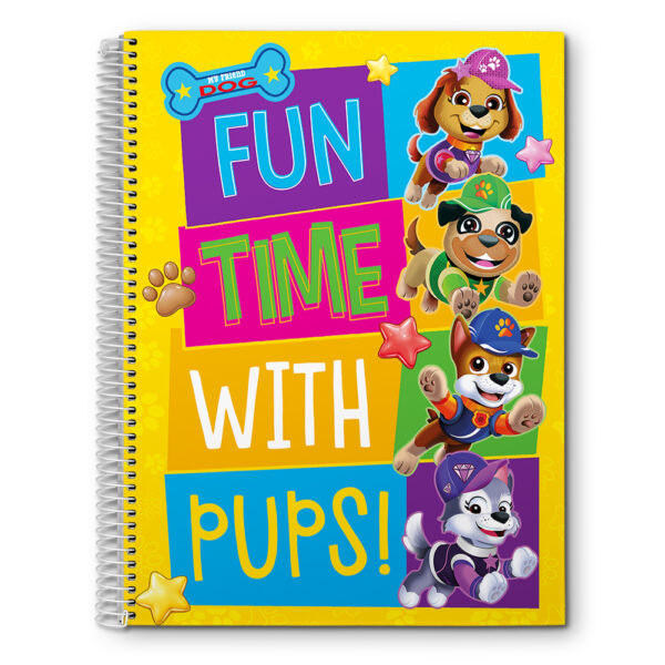 CADERNO DOG ESPIRAL UNIV.  CAPA DURA 10X1 – 160 FOLHAS