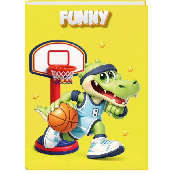 AGENDA FLEXIVEL GRAMPEADA FUNNY - 48 FOLHAS