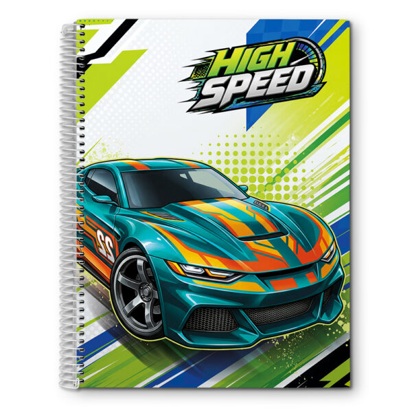 CADERNO UNIVERSITÁRIO HIGH SPEED 1X1 CD - 80 FOLHAS