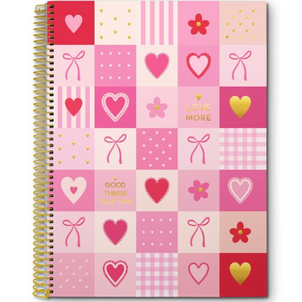 CADERNO ESPIRAL  UNIV LOVE CD 20X1 – 320 FOLHAS
