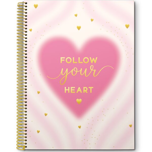 CADERNO ESPIRAL UNIV LOVE CD 10X1 - 160 FOLHAS