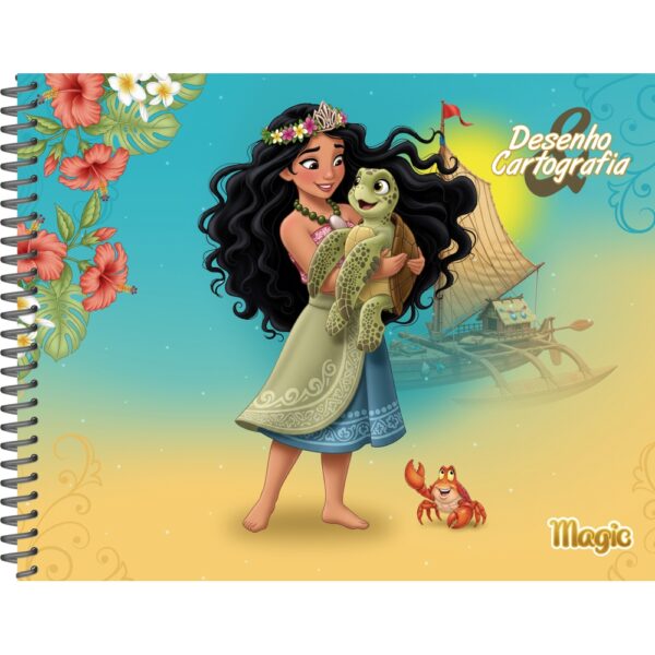 CADERNO DE DESENHO MAGIC CAPA DURA – 80 FOLHAS